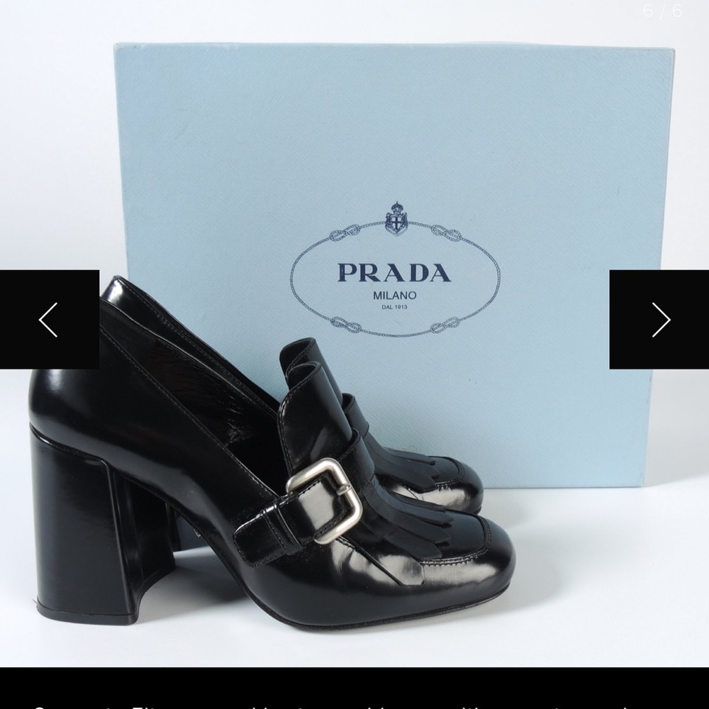 Excellent condition Prada Loafers